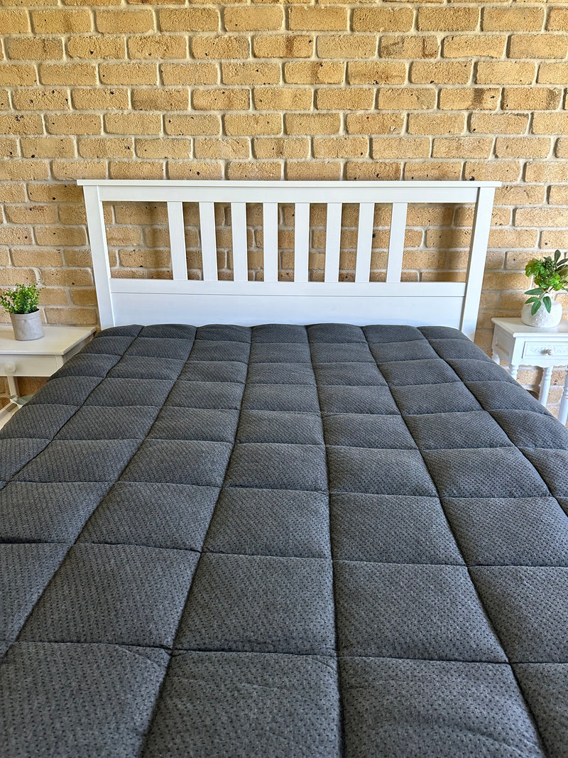 Cooling Bamboo Charcoal Mattress Topper